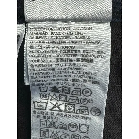 Levi's 569 Men's Loose Straight Fit Blue Denim Jeans - Size 42x30 (43x28) - Picture 4 of 5